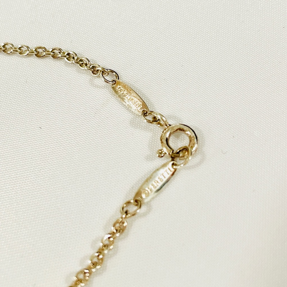 Tiffany & Co. Sterling Silver Chain Heart Bracelet Peretti - Picture 5 of 10